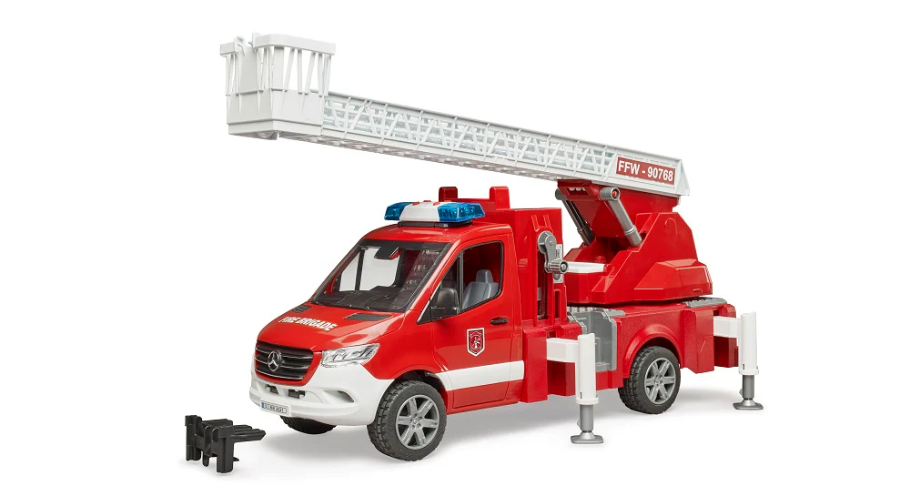 Bruder 02673 Mercedes-Benz Sprinter Fire Engine with Ladder, Pump, and Light & Sound Module 20.12.8 - Image 5