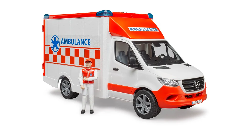Bruder 02676 Mercedes-Benz Sprinter Ambulance with Driver 20.12.8 - Image 4