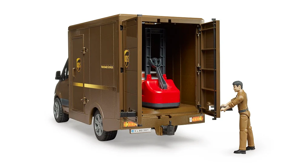 Bruder 02678 Mercedes-Benz Sprinter UPS with Driver and Accessories 20.12.8 - Image 4