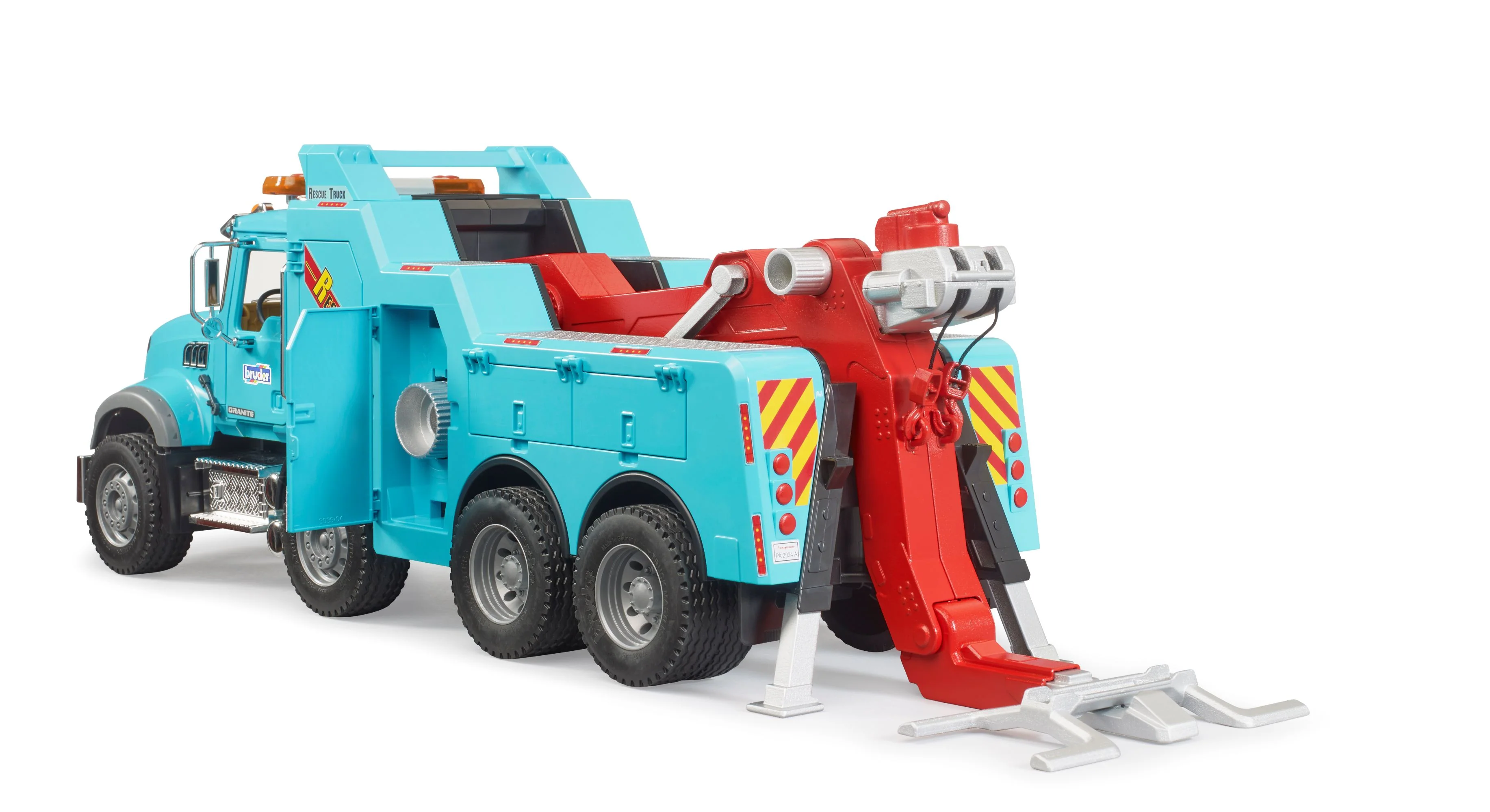 Bruder 02831 *New* Mack Granite Recovery and Towing Truck with Light and Sound Module 26.10.10 - Image 3